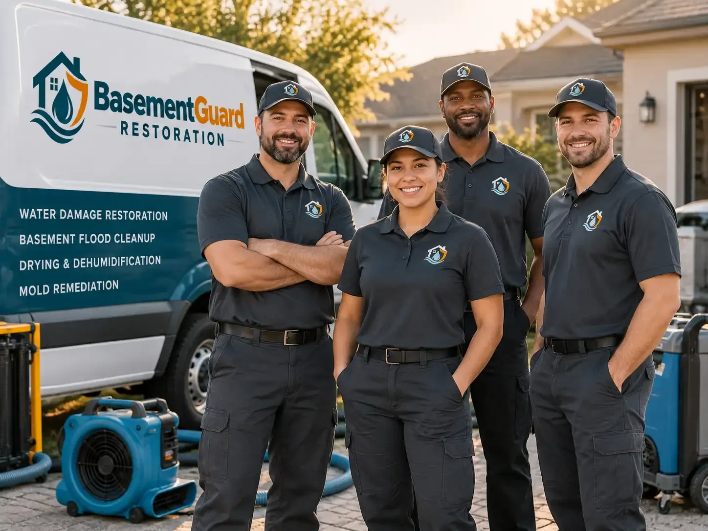 Basement Water Damage Restoration company in Hurlburt Field, FL